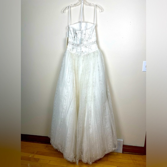 Melissa Sweet Wedding Gown Ivory size 6 - Picture 1 of 10